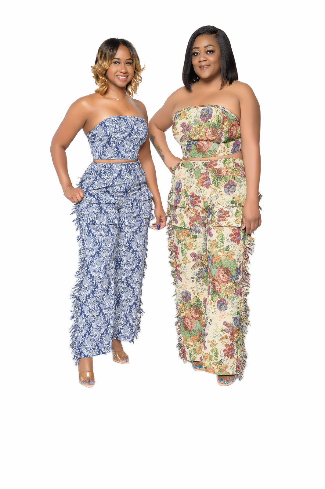 Concert Me Please Tapestry Top and Pant Set